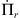 $ \dot{\Pi}_r$