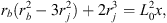 $$ {r}_b({r}_b^2-3{r}_j^2)+2{r}_j^3={L}_0^2x, $$