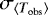 $\sigma_{\left\langle T_{\textrm{obs}}\right\rangle}$
