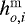 $h_{o,i}^{\mathrm{m}}$