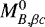 $M^0_{B,\beta c}$