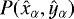$P(\hat{x}_{\alpha },\hat{y}_{\alpha})$