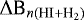 $\mathrm{\Delta} \text{B}_{n(\text{HI}&#x002B;\text{H}_2)}$