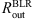 $ {R}_{\mathrm{out}}^{\mathrm{BLR}}$