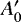 $A_0^{\prime}$
