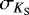 $\sigma_{{K}_{{\textrm{S}}}}$
