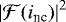 $\left|\mathcal{F}(i_{\text{nc}})\right|^2$