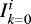 $I^i_{k=0}$