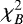 $\chi^{2}_{B}$