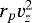 $r_p v_z^2$