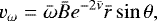 \begin{equation*} {v_{\omega}} = {\bar{\omega}} {\bar{B}} e^{-2{\bar{\nu}}} {\bar{r}} \sin\theta, \end{equation*}