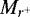 $M_{r^&#x002B;}$