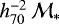 $h_{70}^{-2}\,\mathcal{M}_{\ast}$