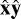 $\hat{\textbf{x}}\hat{\textbf{y}}$