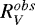 $R^{obs}_V$