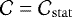 $\mathcal{C}=\mathcal{C}_{\mathrm{stat}}$