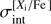 $ \sigma_{\mathrm{int}}^{\lbrack X_i/\mathrm{Fe}\rbrack} $