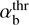 $ \alpha_\text{b}^\text{thr} $