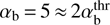 $ \alpha_\text{b}=5\approx2\alpha_\text{b}^\text{thr} $
