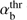 $ \alpha_\text{b}^\text{thr} $