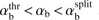 $ \alpha_\text{b}^\text{thr}<\alpha_\text{b}<\alpha_\text{b}^\text{split} $