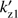 $ k_\text{z1}^' $