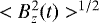 $< B_{z}^2(t)>^{1/2}$