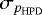 $\sigma_{p_{\mathrm{HPD}}}$