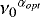 ${{\nu}_0}^{{\alpha}_{opt}}$