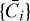 $\{\bar{C_i}\}$