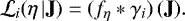 \begin{equation*}\lk_i(\eta\,|\textbf{J}) = (f_{\eta}\ast\gamma_i)\,(\textbf{J}). \end{equation*}