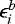$\epsilon_i^b$