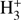 $ \mathrm H_3^+ $