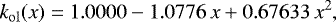 \begin{equation*} k_{\mathrm{ol}}(x)=1.0000-1.0776\,x&#x002B;0.67633\,x^2, \vspace*{-3pt}\end{equation*}