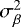 $\sigma^2_{\beta}$