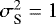 $\sigma^2_{\textrm{S}}=1$
