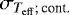 $\sigma_{T_{\mathrm{eff}};\,\text{cont.}}$
