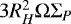 $3R_H^2 \mathrm{\Omega}\mathrm{\Sigma}_P$