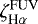 $\zeta_{\textrm{H}\alpha}^{\textrm{FUV}}$