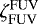 $\zeta_{\textrm{FUV}}^{\textrm{FUV}}$