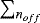 $\sum_{n_{{off}}}$