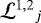 $ {{\cal L}^{1,2}}_j$
