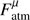 $ \textstyle F_\mathrm{atm}^\mu $