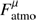 $ \textstyle F_\mathrm{atmo}^\mu $