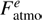 $ \textstyle F_\mathrm{atmo}^e $