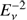 $ \textstyle E_v^{-2} $