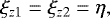 \begin{equation*} \xi_{z1} = \xi_{z2} = \eta,\end{equation*}