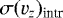$\sigma(v_z)_{\textrm{intr}}$
