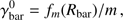 $$ \gamma_\mathrm{bar}^0=f_m{(R_\mathrm{bar})}/m, $$