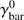 $ \gamma_\mathrm{bar}^0 $